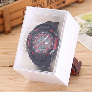 Plastic Sport Watch Rectangular - 10cm X 7cm X 5.5cm