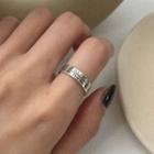 Couple Matching Roman Numeral Ring