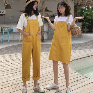 Wide-leg Jumper Pants / A-line Dress
