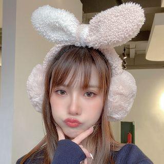 Faux Fur Bow Earmuffs