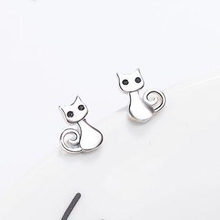 Alloy Cat Earring