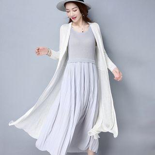 Linen Long Cardigan