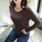 Round-neck Relaxed-fit T-shirt