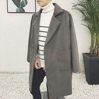 Lapel Quilted Tweed Jacket