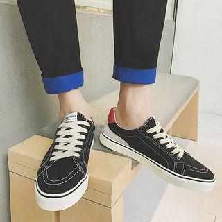 Contrast-stitching Sneakers