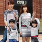 Family Long-sleeve Striped T-shirt