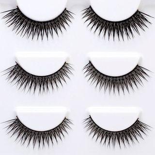 False Eyelashes (3 Pairs) #l17 L17 - One Size