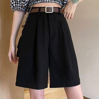 High-waist Shift Dress Shorts