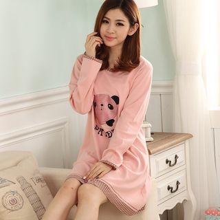 Bear Applique Night Dress