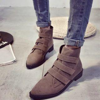 Strapped Ankle Flats