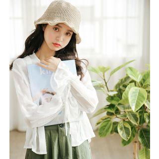 Tie-sleeve Light Jacket