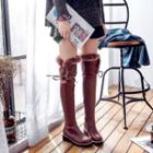 Lace Up Over-the-knee Boots