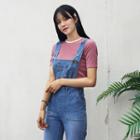 Cutaway-back Contrast-trim Top