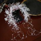 Beaded Fringed Headband 1 Pc - Hairband - Transparent - One Size