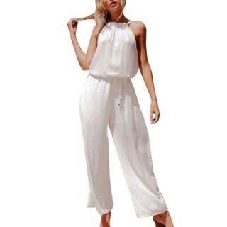 Strappy Straight Fit Jumpsuit