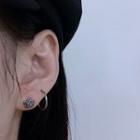 Rose Stainless Steel Earring
