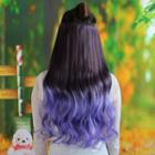 Clip-on Hair Extension - Gradient Wavy