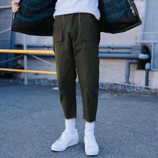 Straight-cut Casual Pants