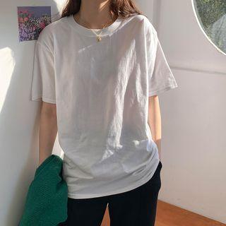 Cotton Short-sleeve T-shirt