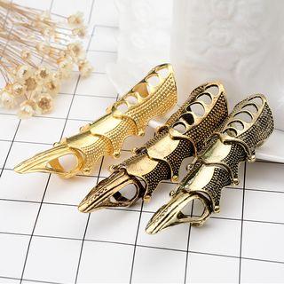 Punk Armour Style Alloy Ring