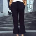 Cropped Boot Cut Pants