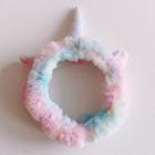 Chenille Unicorn Headband As Shown In Figure - One Size