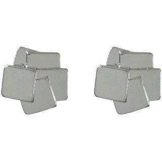 Metal Square Earring
