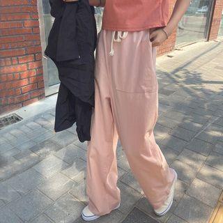 Wide-leg Pants Pants - Pink - One Size