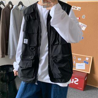 Cargo Zipped Vest