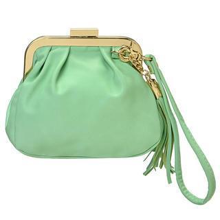 Tasseled Kiss-lock Coin Purse