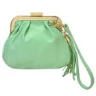 Tasseled Kiss-lock Coin Purse