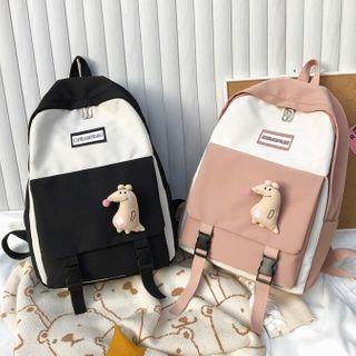 Waterproof Color Panel Backpack