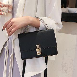 Scallop Edge Crossbody Bag