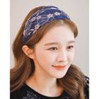 Flower Lace Wide Hair Band