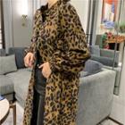Leopard Coat As Shown In Figure - One Size