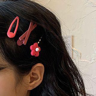 Set: Flower Hair Pin / Hair Clip (assorted Designs)