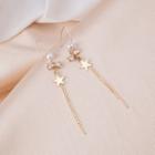 Star Drop Earring 1 Pair - E3024 - As Shown In Figure - One Size