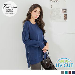 Zipper Side Plain Top