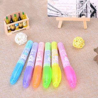 Multicolor Highlighter Set As Shown In Figure - One Size