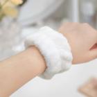 Set Of 2: Coral Fleece Wrist Band