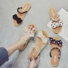Bow Sandals Almond - 36