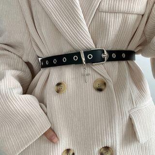 Eyelet Belt Black - One Size