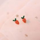 Carrot Stud Earring 1 Pair - Carrot Stud Earring - One Size