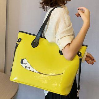Mouth Print Tote Bag
