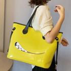 Mouth Print Tote Bag