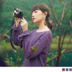 Bell Sleeve See-through Top
