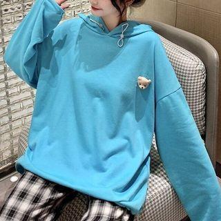 Bear Drawstring Hoodie