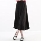Plain Midi Skirt