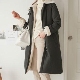 Faux-shearling Long Parka