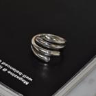 Wrap Around Sterling Silver Open Ring 1pc - J1581 - Silver - One Size